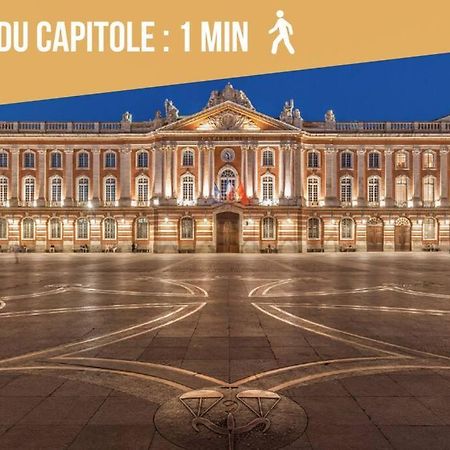 T3 Capitole-Climatisation-Balcon Appartement Toulouse Buitenkant foto